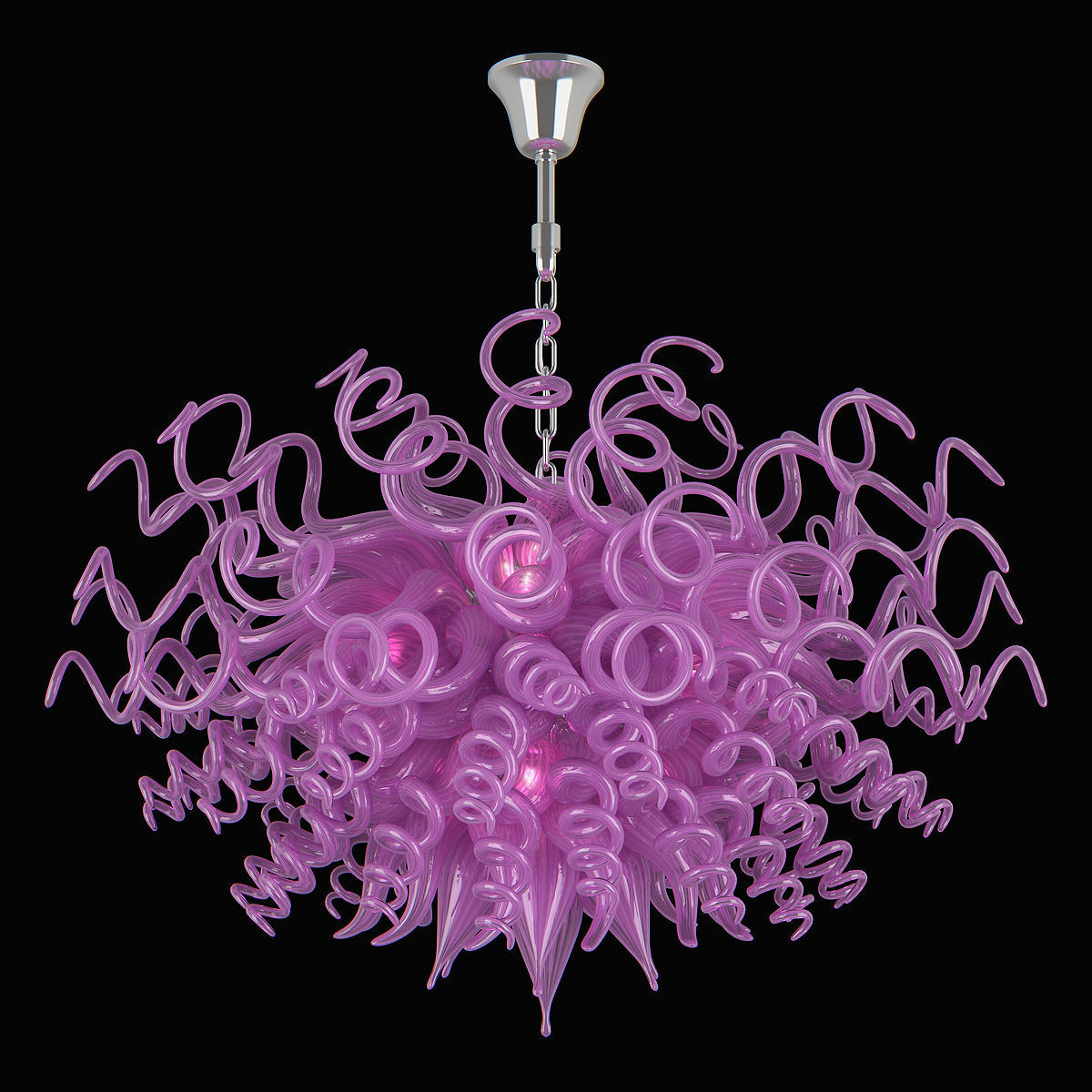 Artglass Lightstar Hanging Lamp 3D model_2