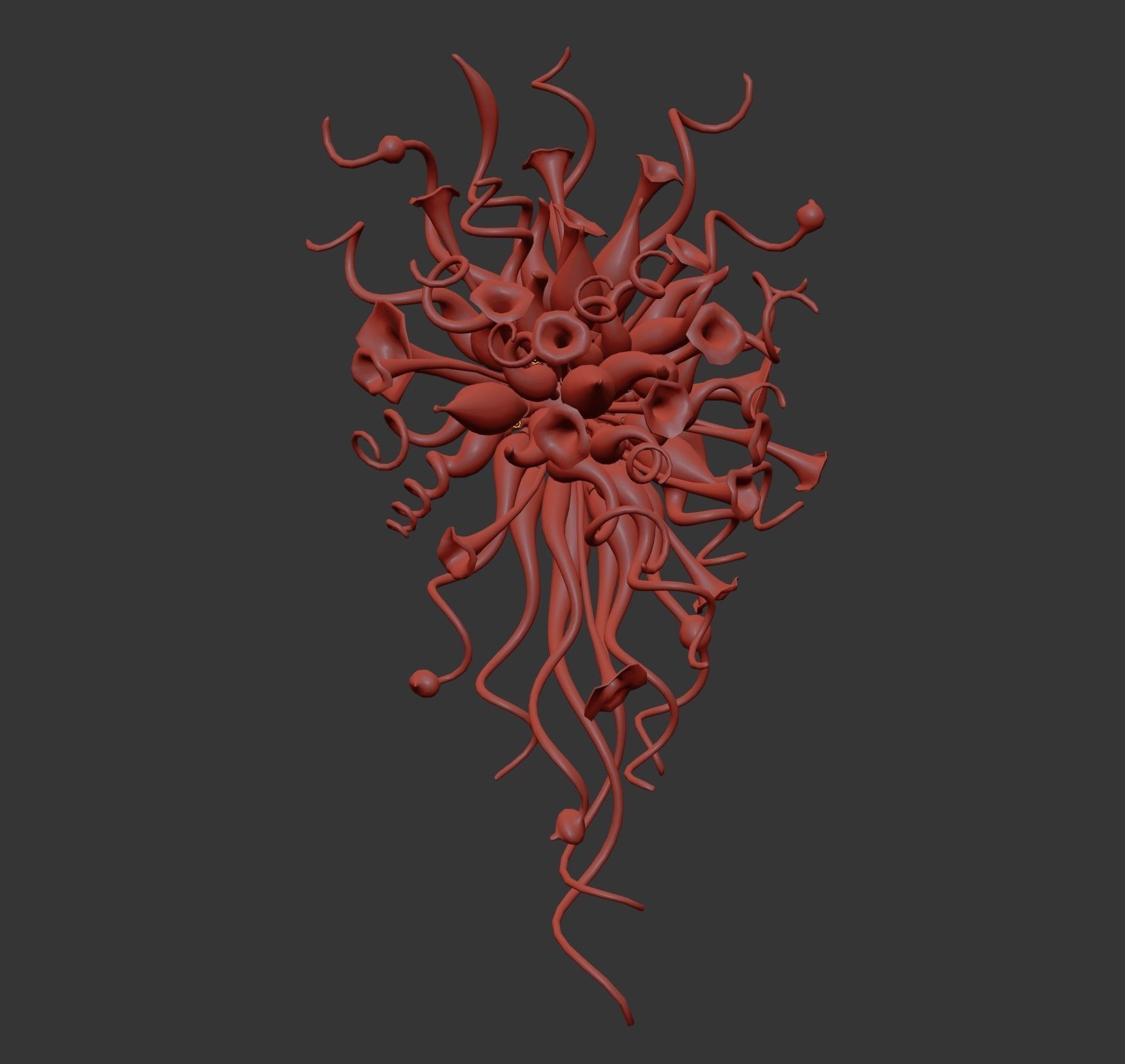 890039 Artglass Lightstar Sconce 3D model_7