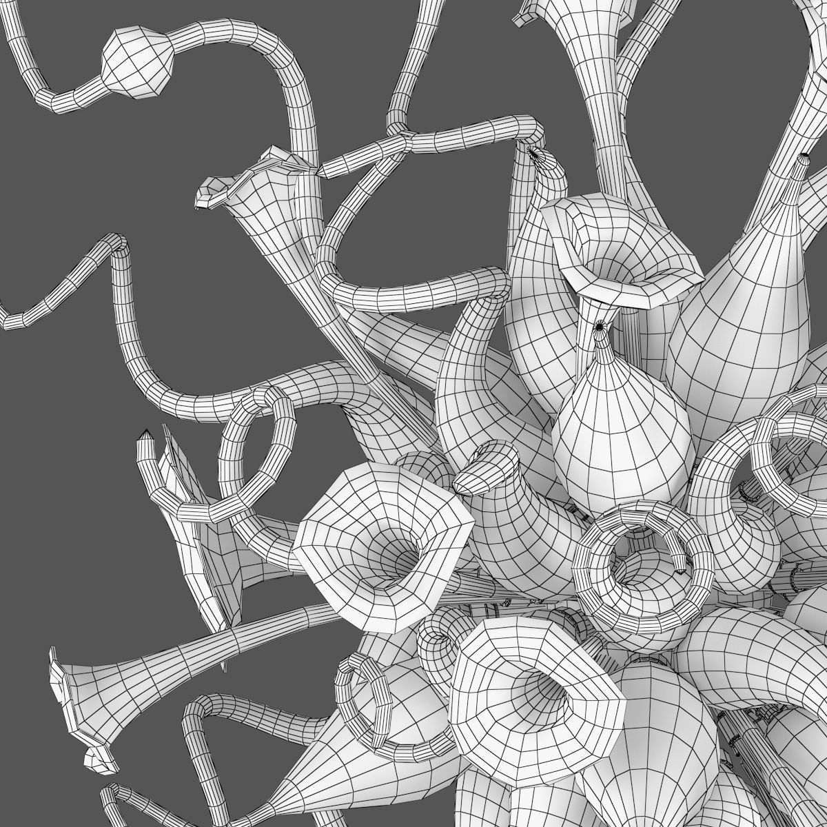 890039 Artglass Lightstar Sconce 3D model_6