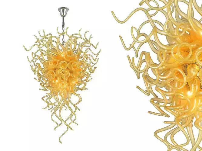 890007 Artglass Lightstar Hanging Lamp