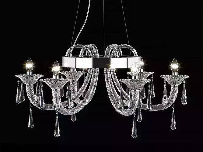 821060 Corno Lightstar Hanging Chandelier