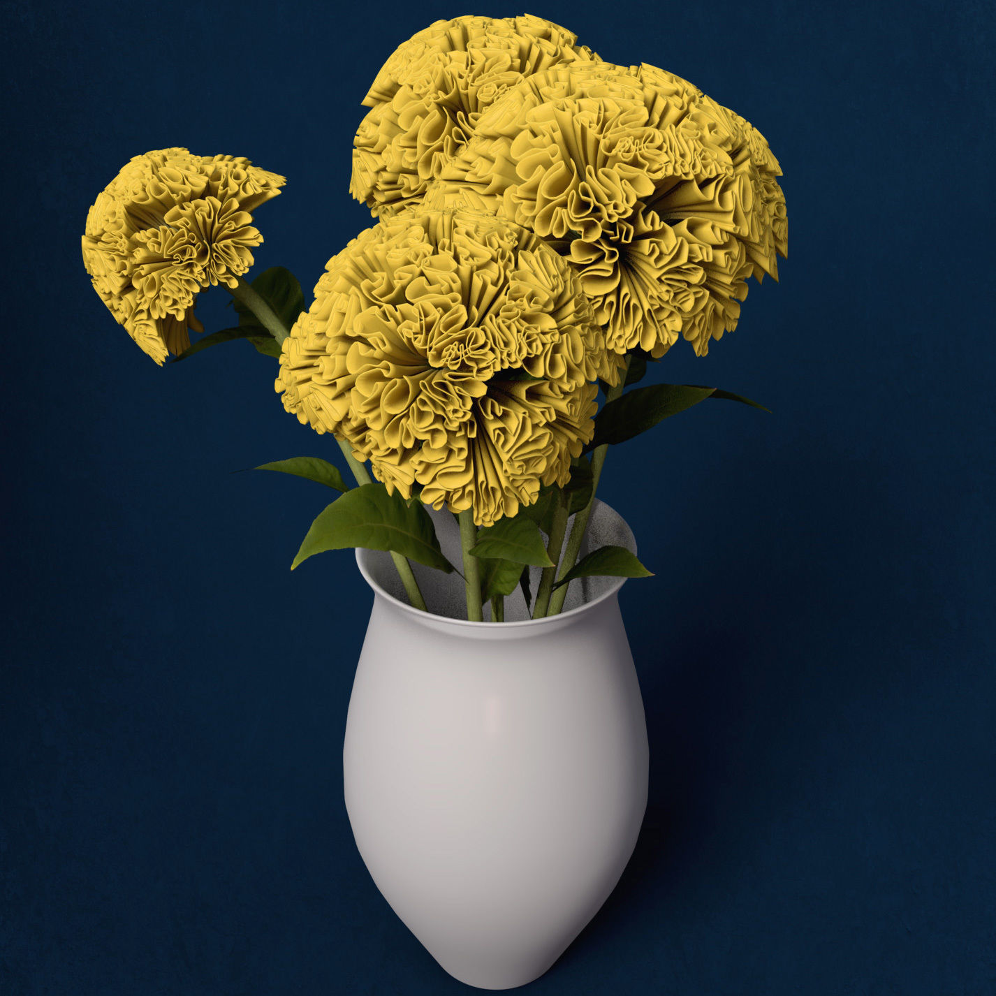 XfrogPlants Coxcomb 3D model_4