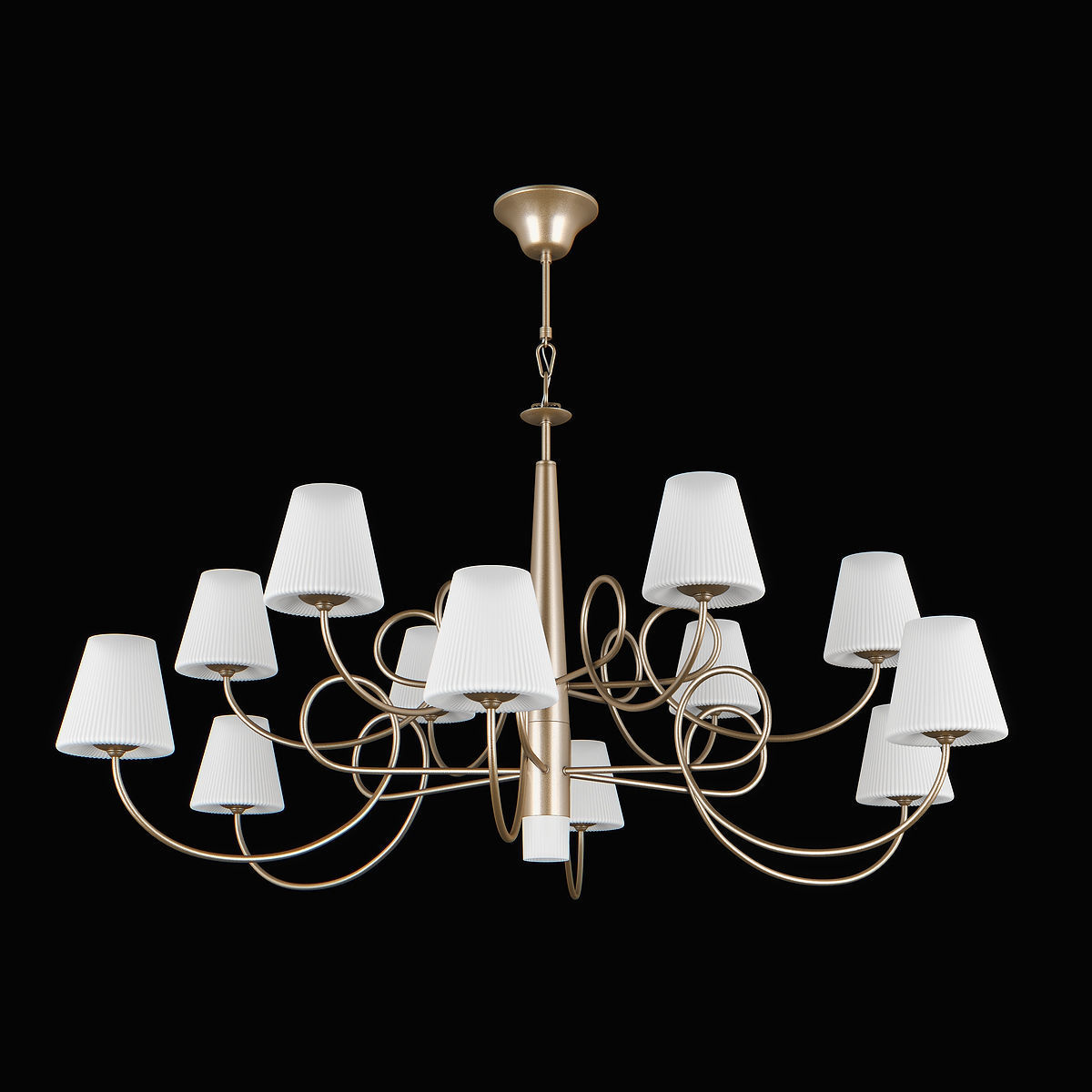 81433x Vortico Lightstar Chandelier 3D model_3