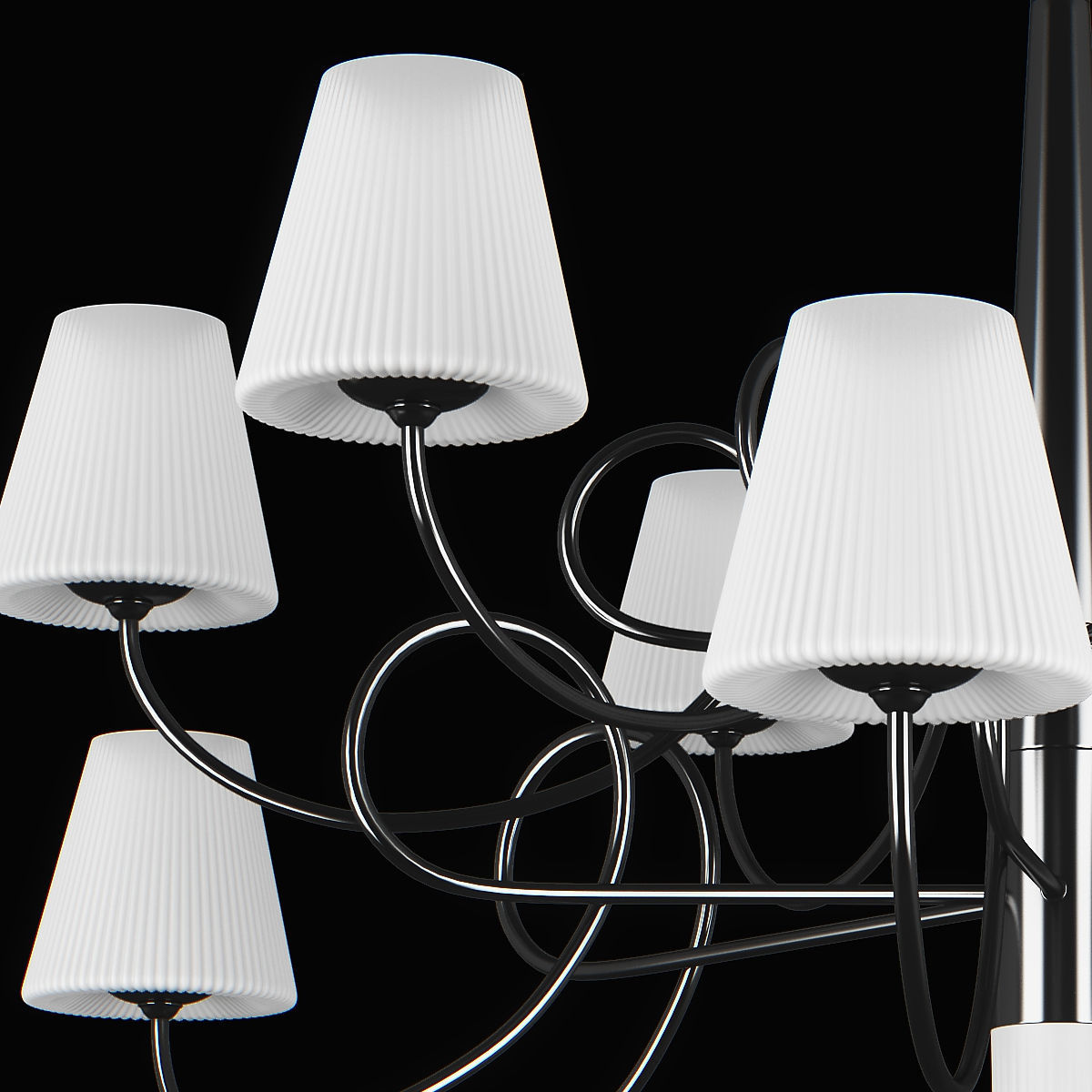 81433x Vortico Lightstar Chandelier 3D model_10