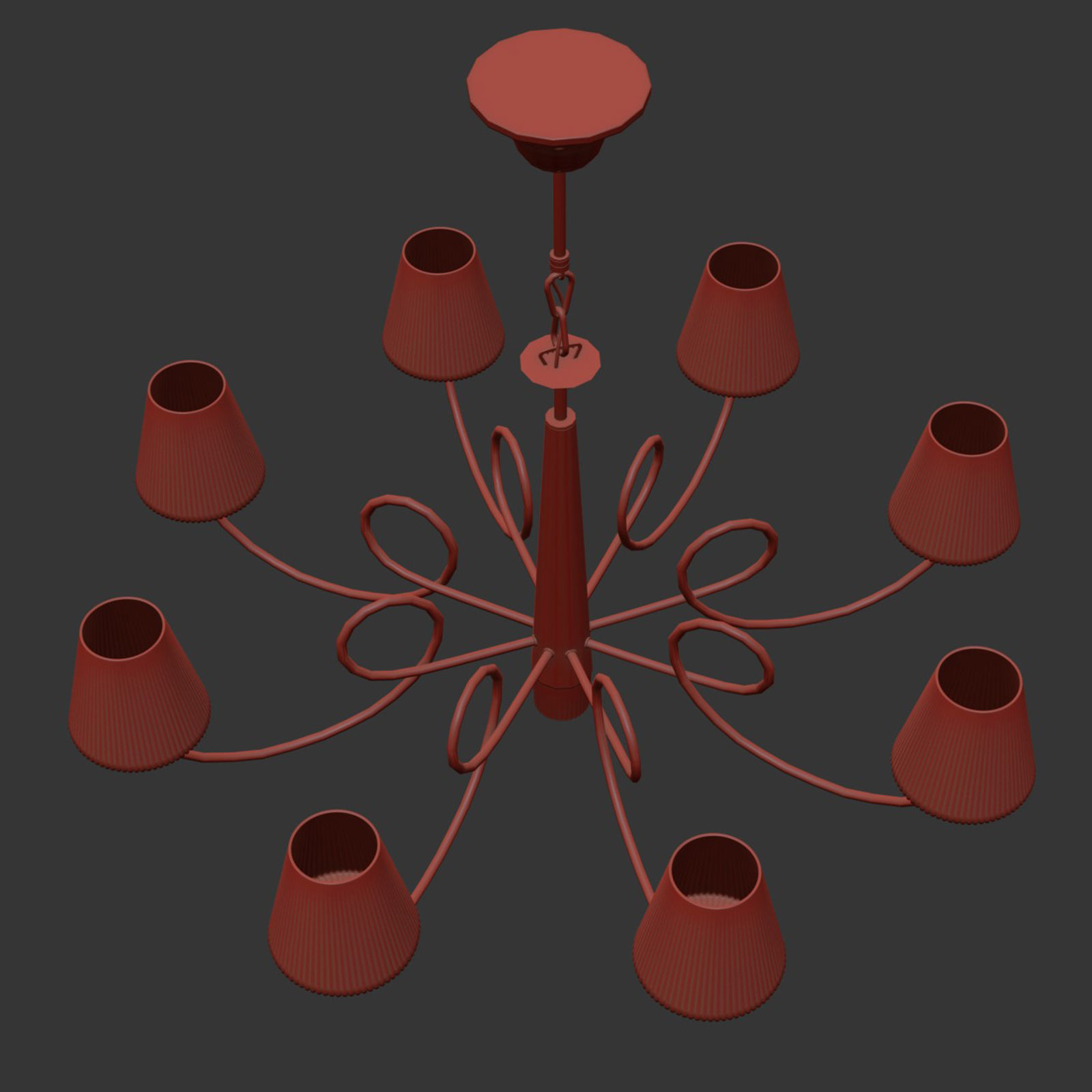 81429x Vortico Lightstar Chandelier 3D model_13