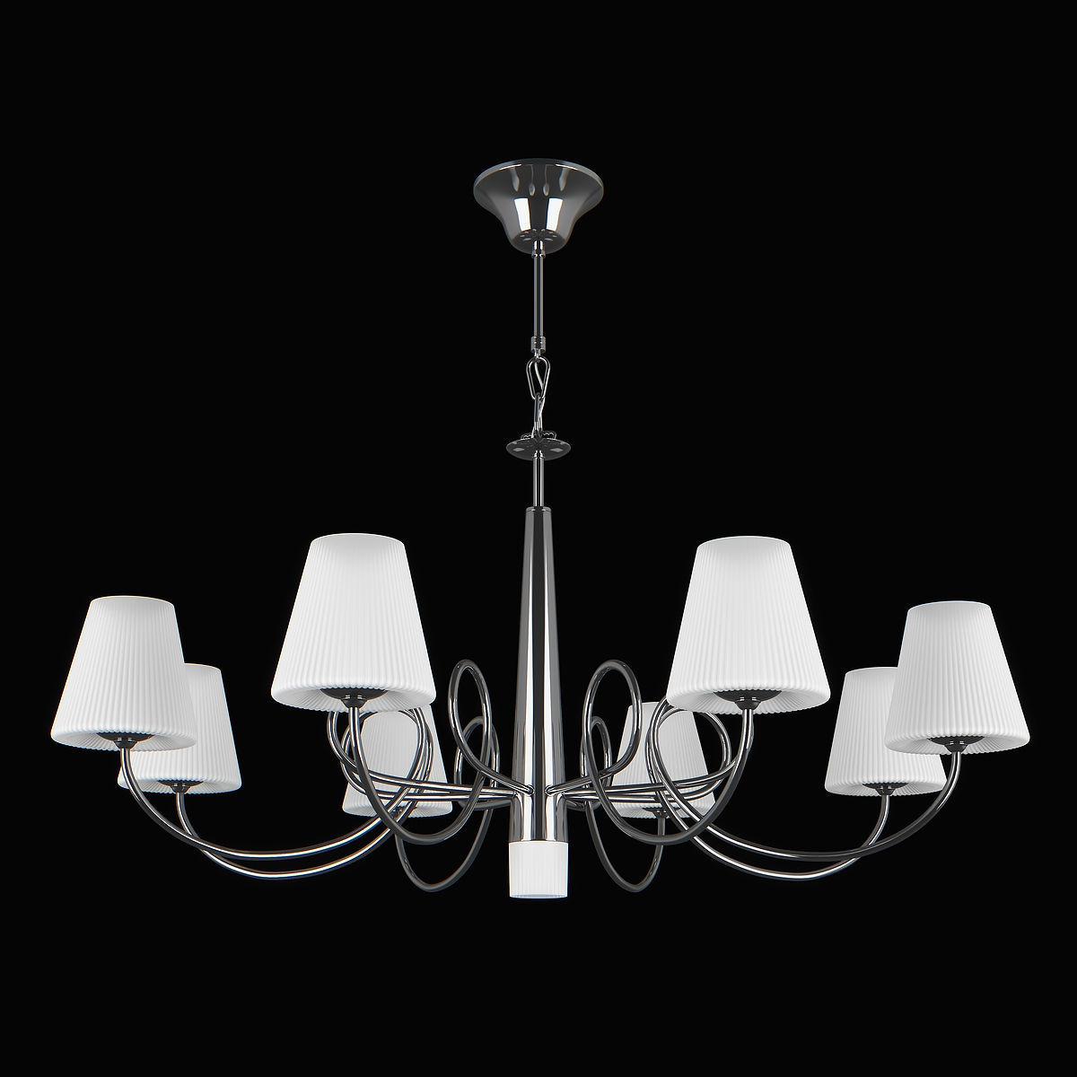 81429x Vortico Lightstar Chandelier 3D model_6