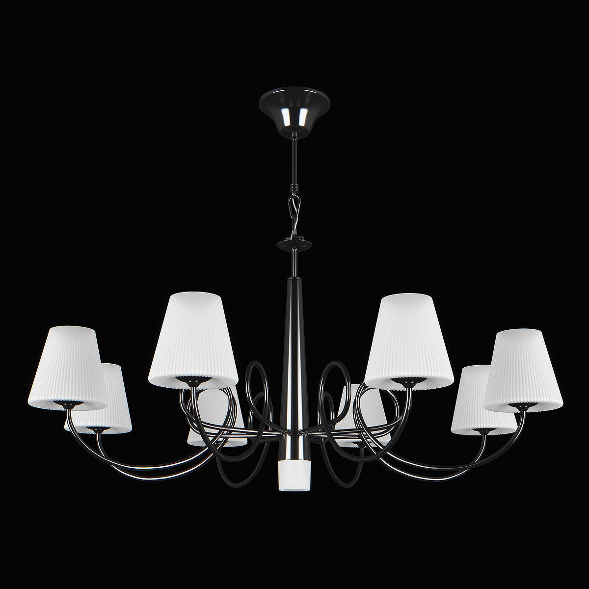 81429x Vortico Lightstar Chandelier 3D model_9