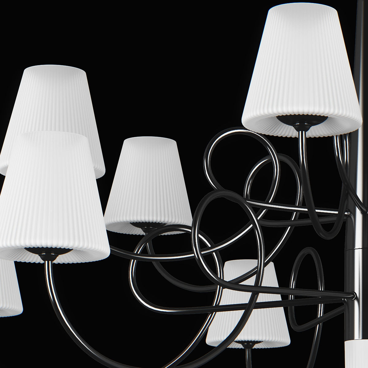 81413x Vortico Lightstar Chandelier 3D model_10