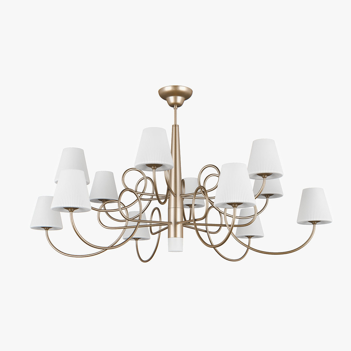 81413x Vortico Lightstar Chandelier 3D model_2