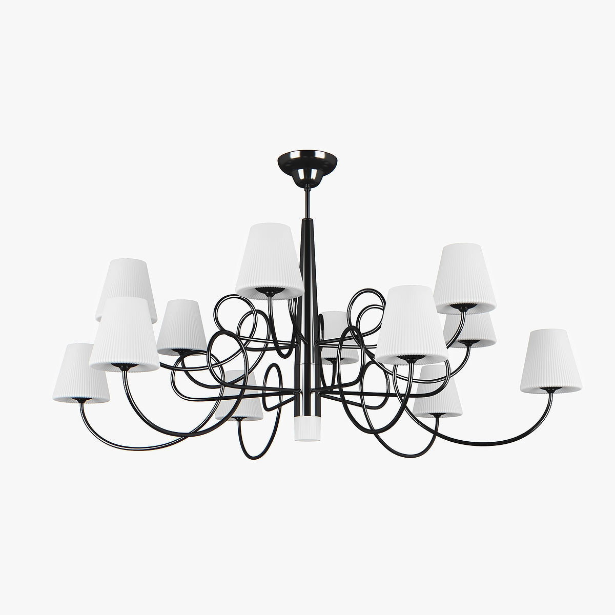 81413x Vortico Lightstar Chandelier 3D model_8