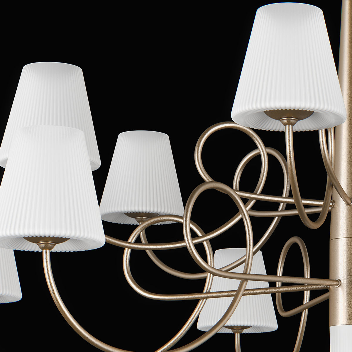 81413x Vortico Lightstar Chandelier 3D model_4