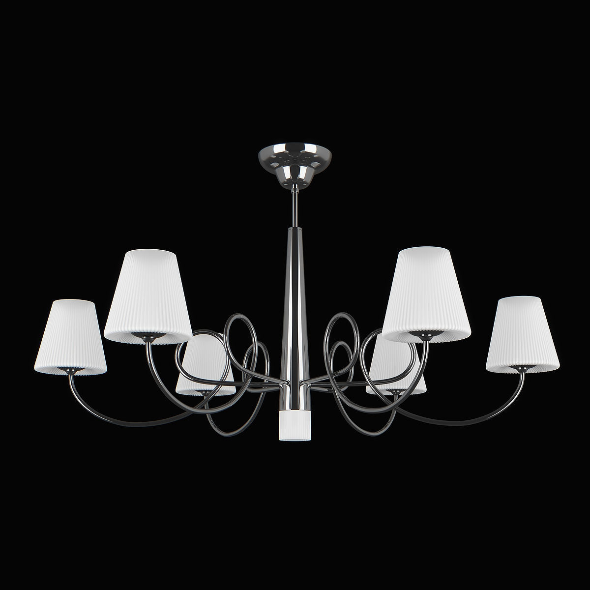 81407x Vortico Lightstar Chandelier 3D model_6