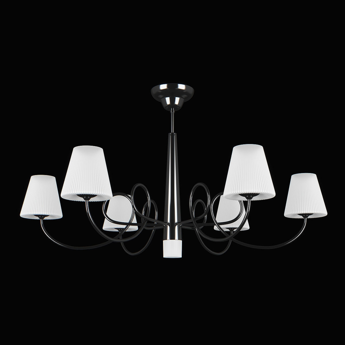 81407x Vortico Lightstar Chandelier 3D model_9