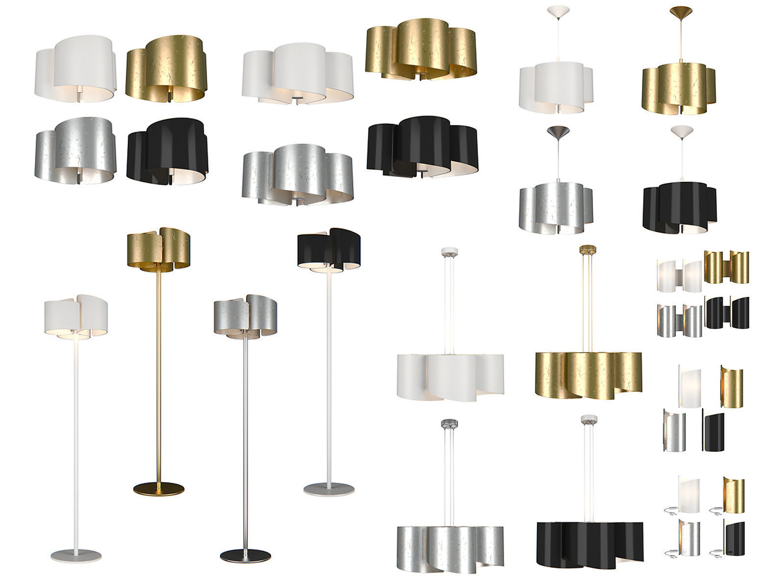 811 Pittore Lightstar Collection 3D model_1