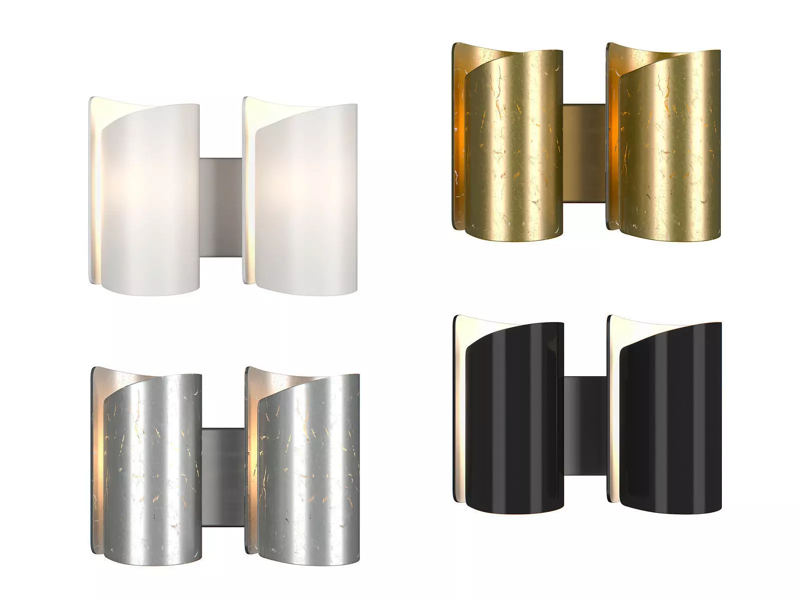 81162x Pittore Lightstar Sconce 3D model