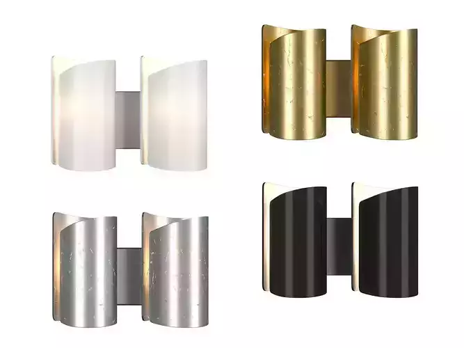 81162x Pittore Lightstar Sconce 3D model