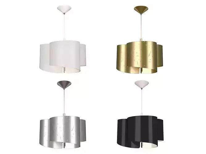 81113x Pittore Lightstar Chandelier 3D model