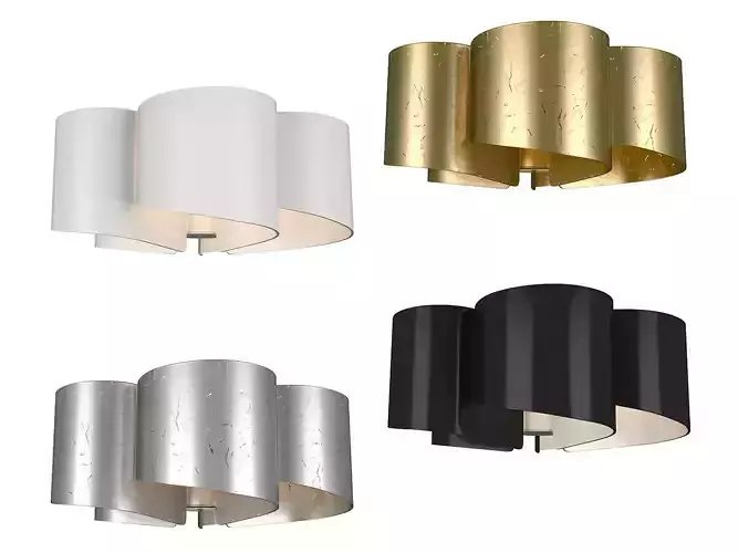 81105x Pittore Lightstar Ceiling Chandelier 3D model