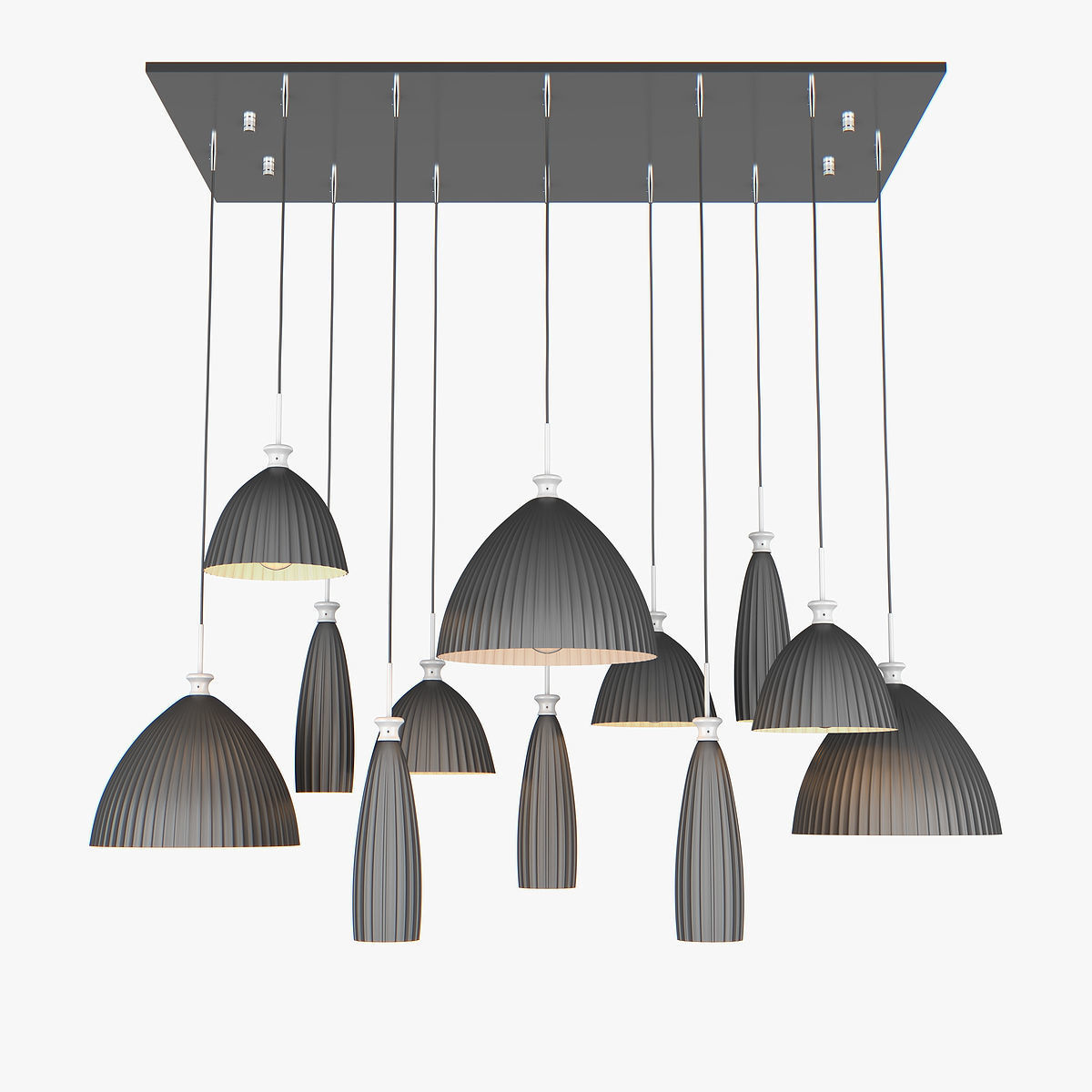 81022x Agola Lightstar Hanging Chandelier 3D model_5