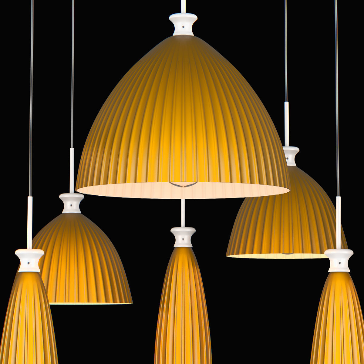 81022x Agola Lightstar Hanging Chandelier 3D model_13