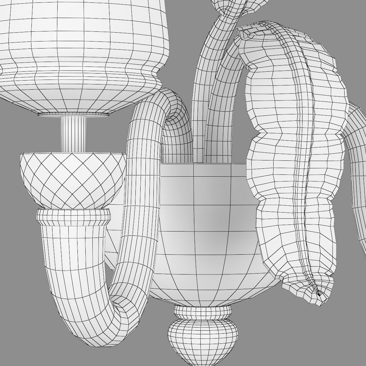 804620 Petalo Lightstar Sconce  3D model_7