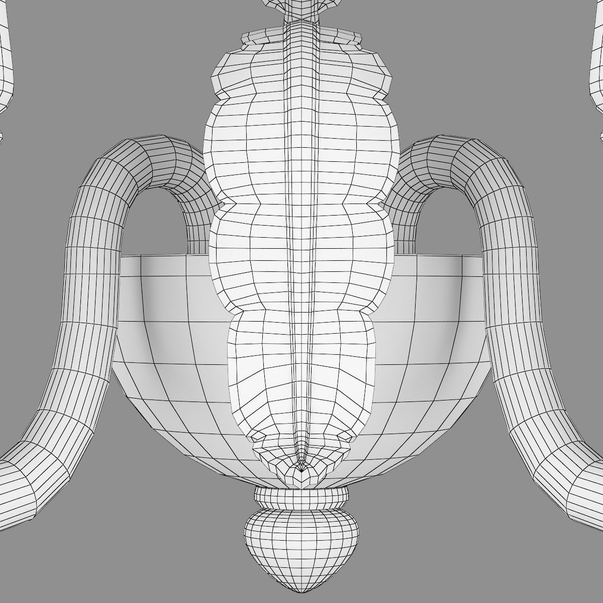 804620 Petalo Lightstar Sconce  3D model_6