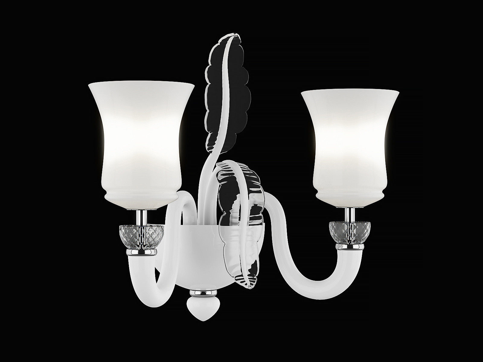 804620 Petalo Lightstar Sconce  3D model_1