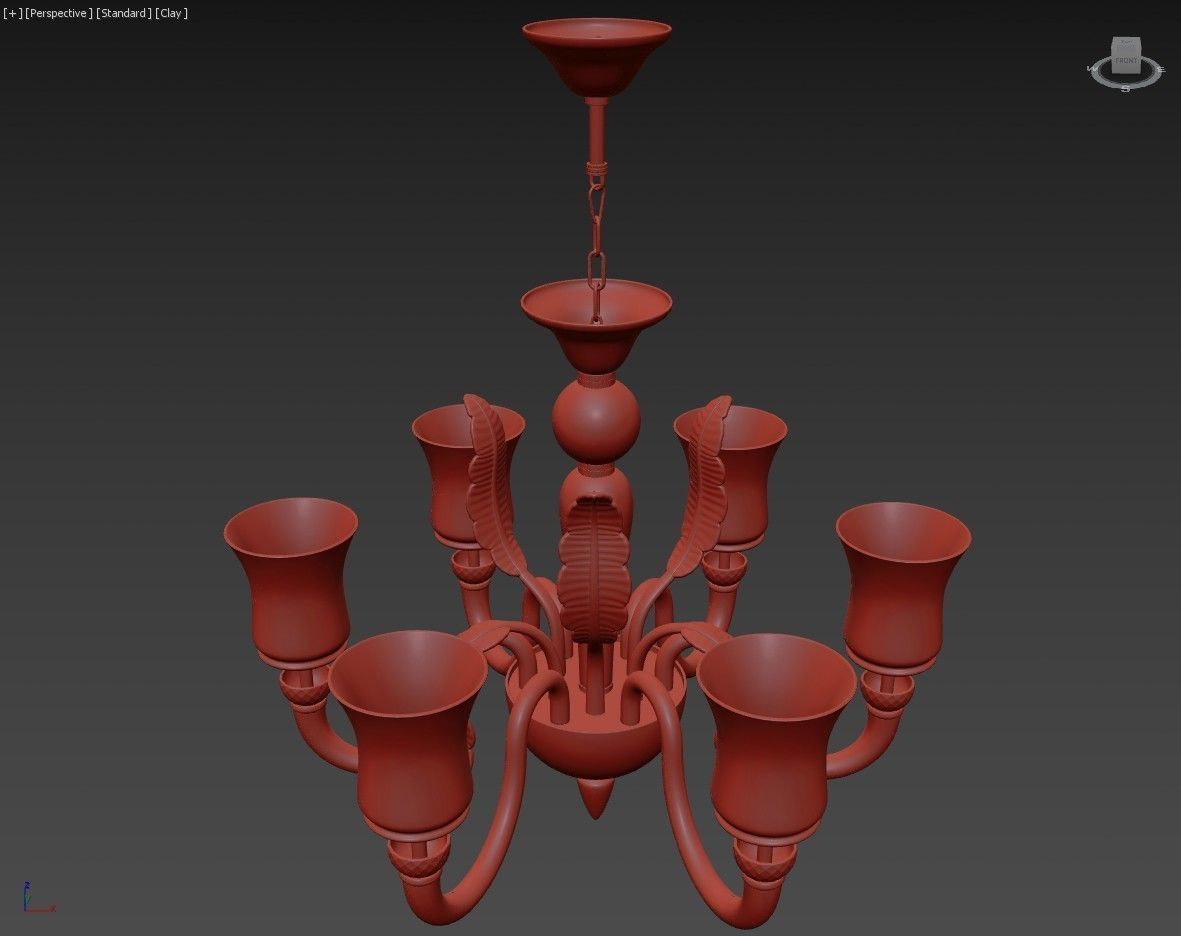 804460 Petalo Lightstar Chandelier   3D model_6