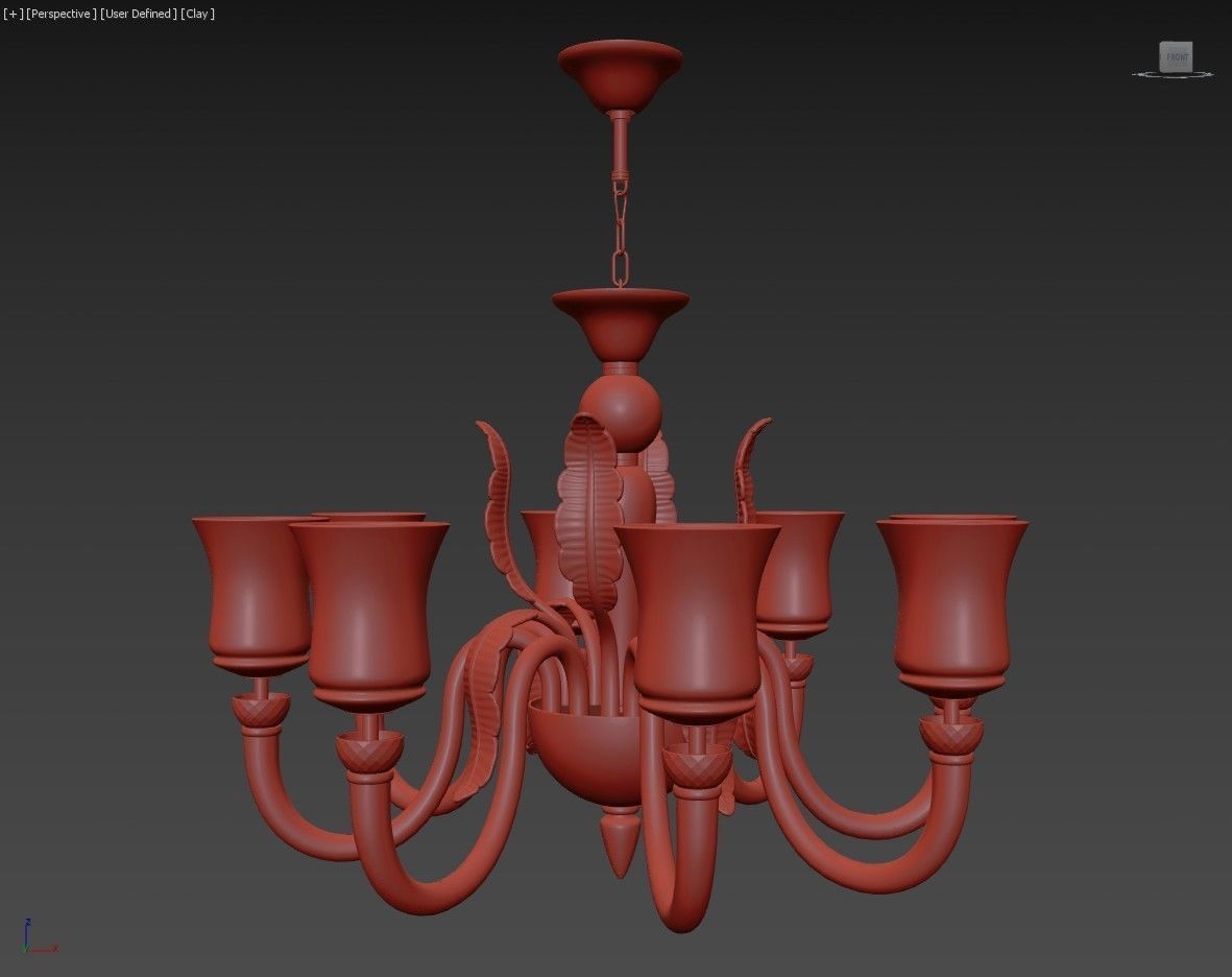 804480 Petalo Lightstar Chandelier 3D model_5