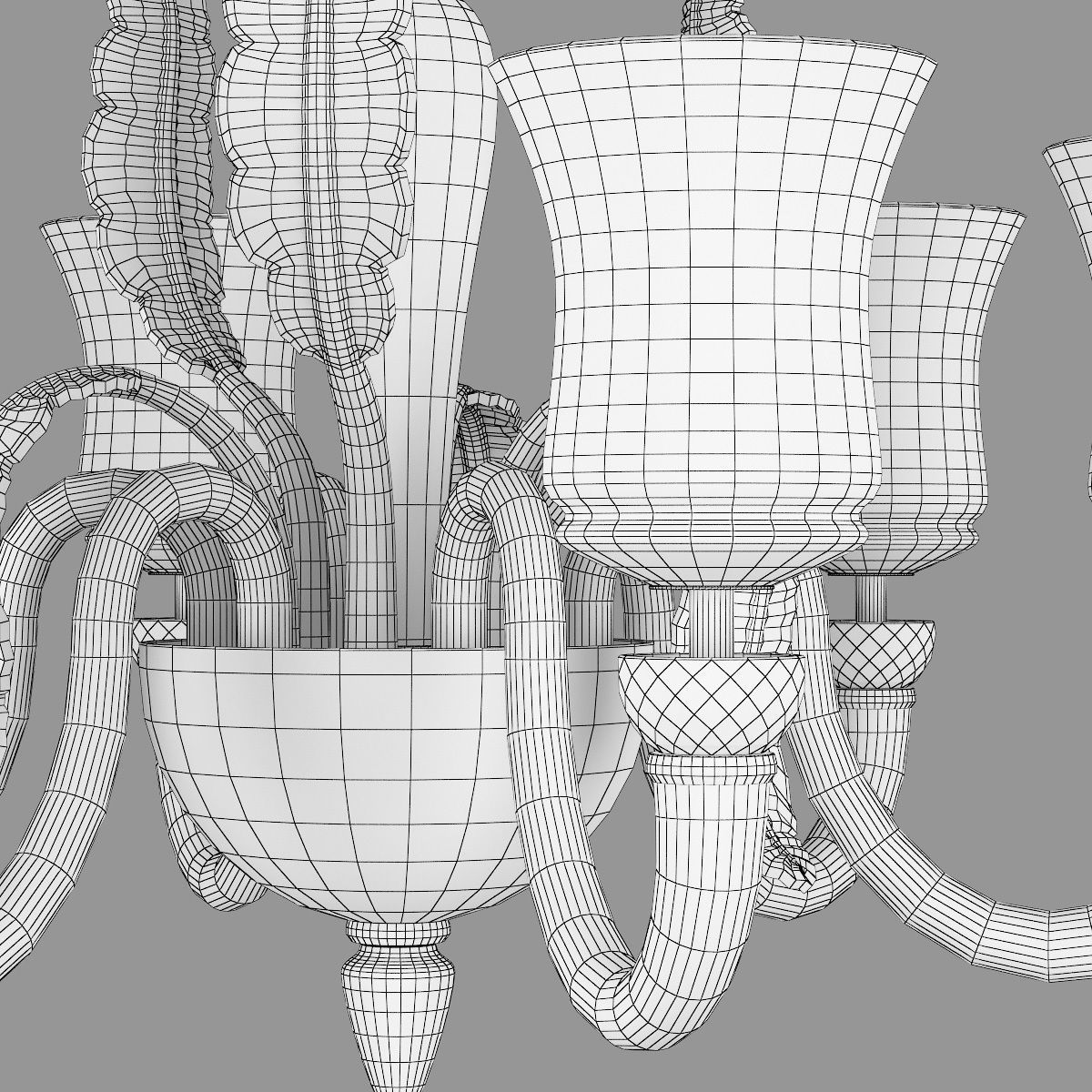 804060 Petalo Lightstar Chandelier 3D model_4