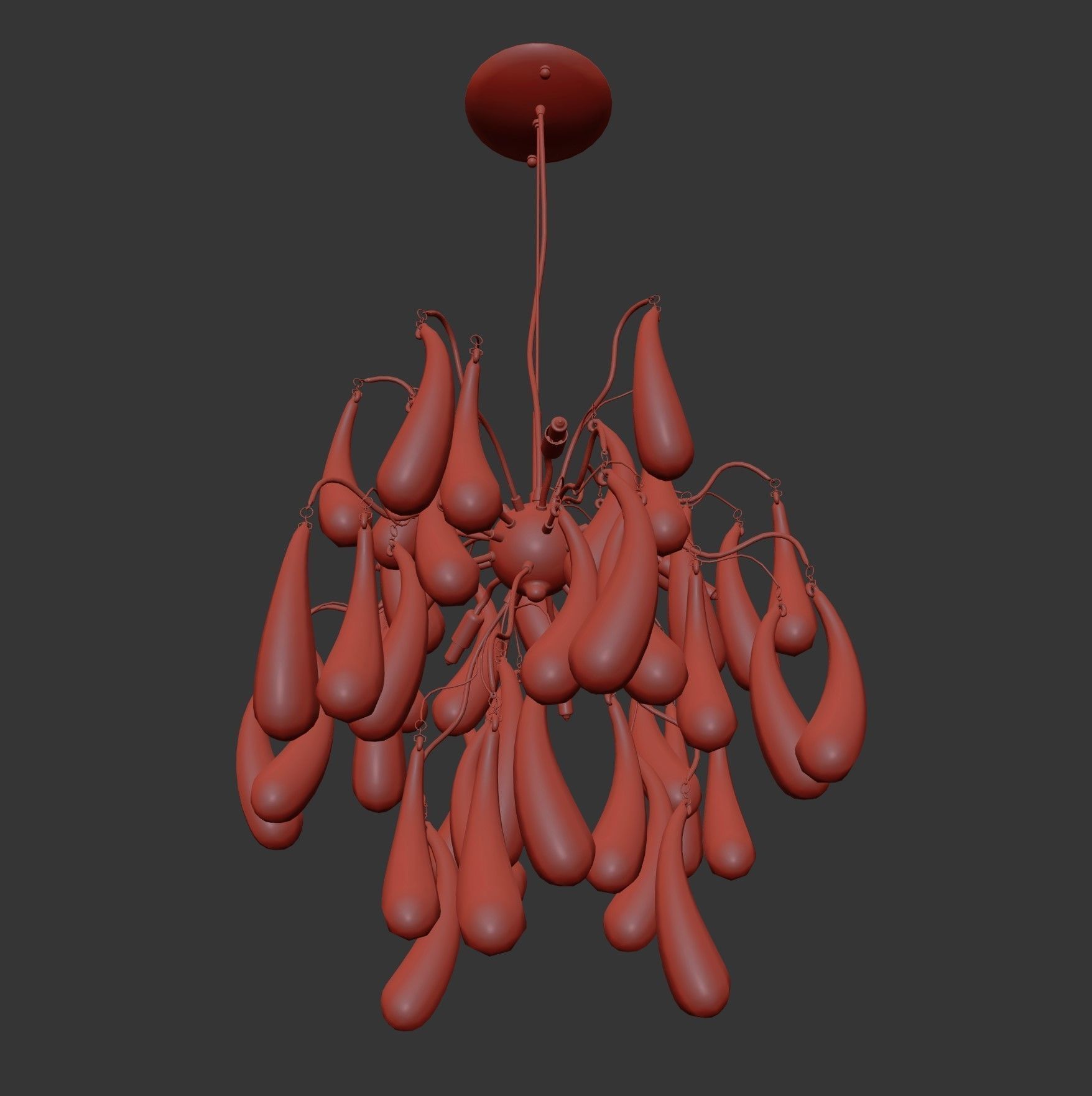 794194 Manica Lightstar Chandelier 3D model_6