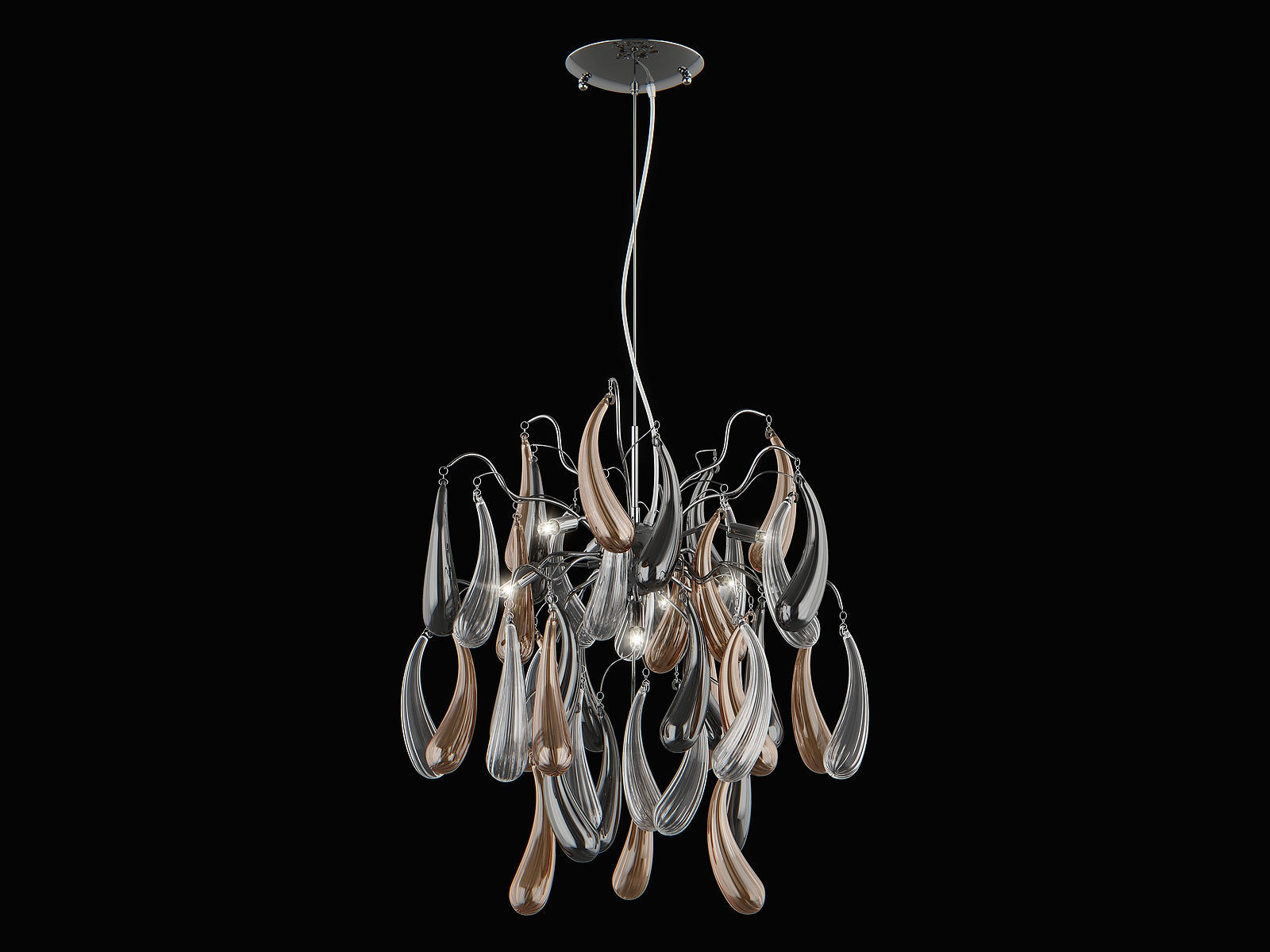 794194 Manica Lightstar Chandelier 3D model_1