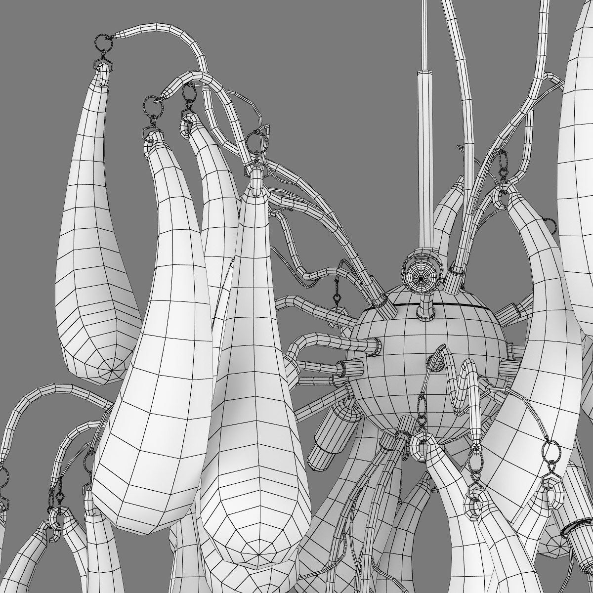 794194 Manica Lightstar Chandelier 3D model_5