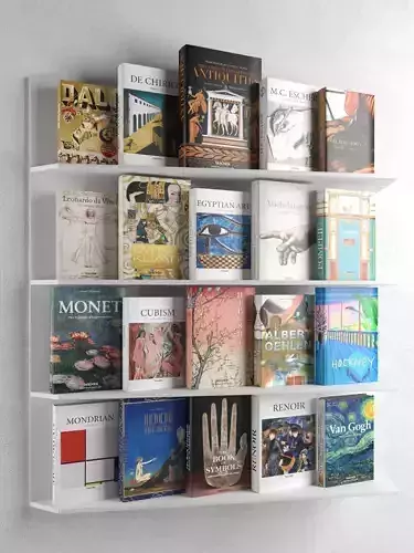 Books Set 2 shelf with