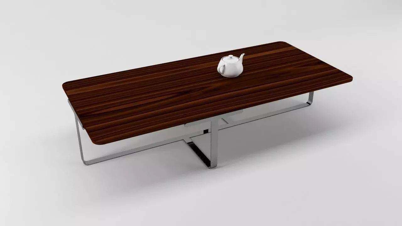 Coffee table 3D model_0