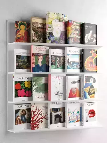 Books Set 3 shelf with