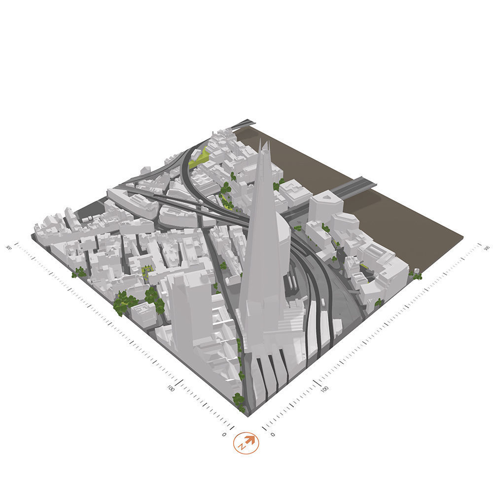 Free 3D Model of London - Sample of AccuCities Level 2 Model Free 3D model_4