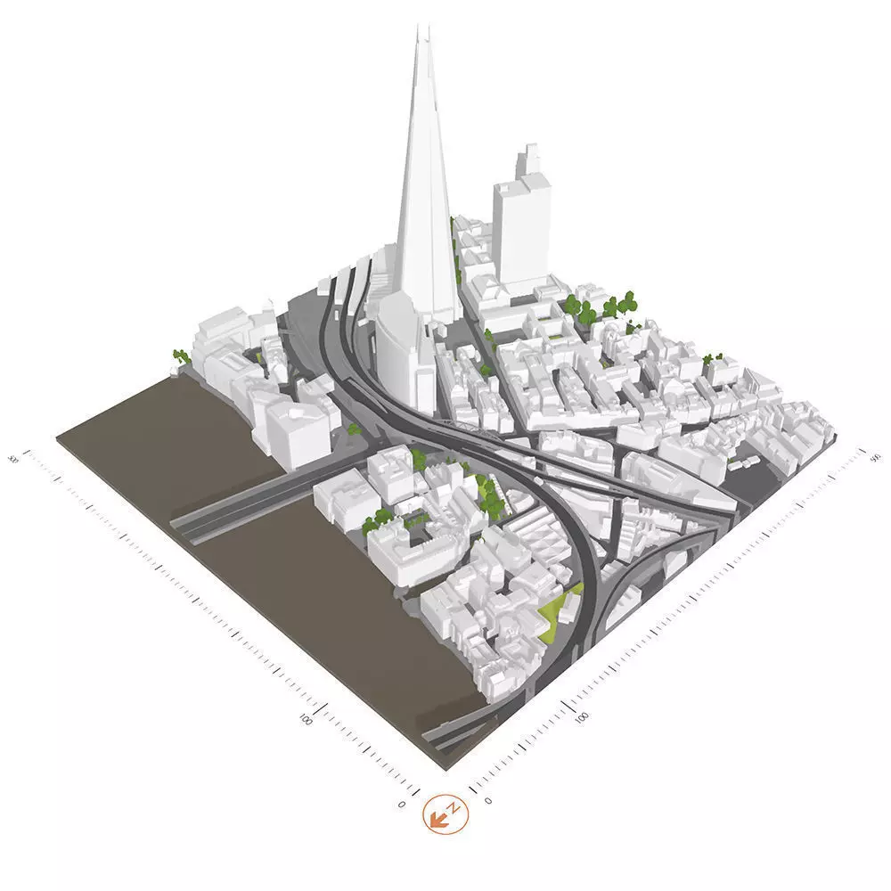 Free 3D Model of London - Sample of AccuCities Level 2 Model Free 3D model_0