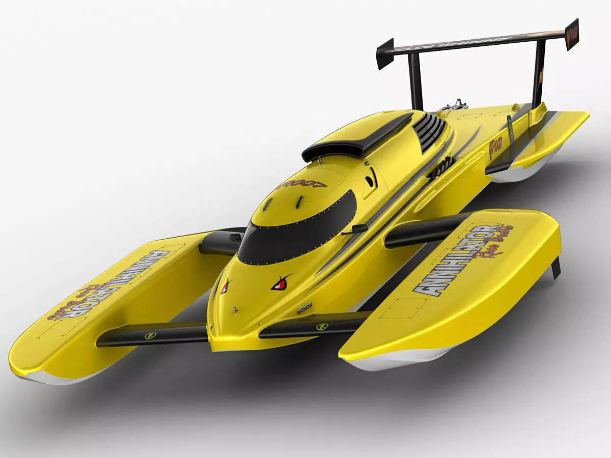 Hydroplane Boat Annihilator 3D model