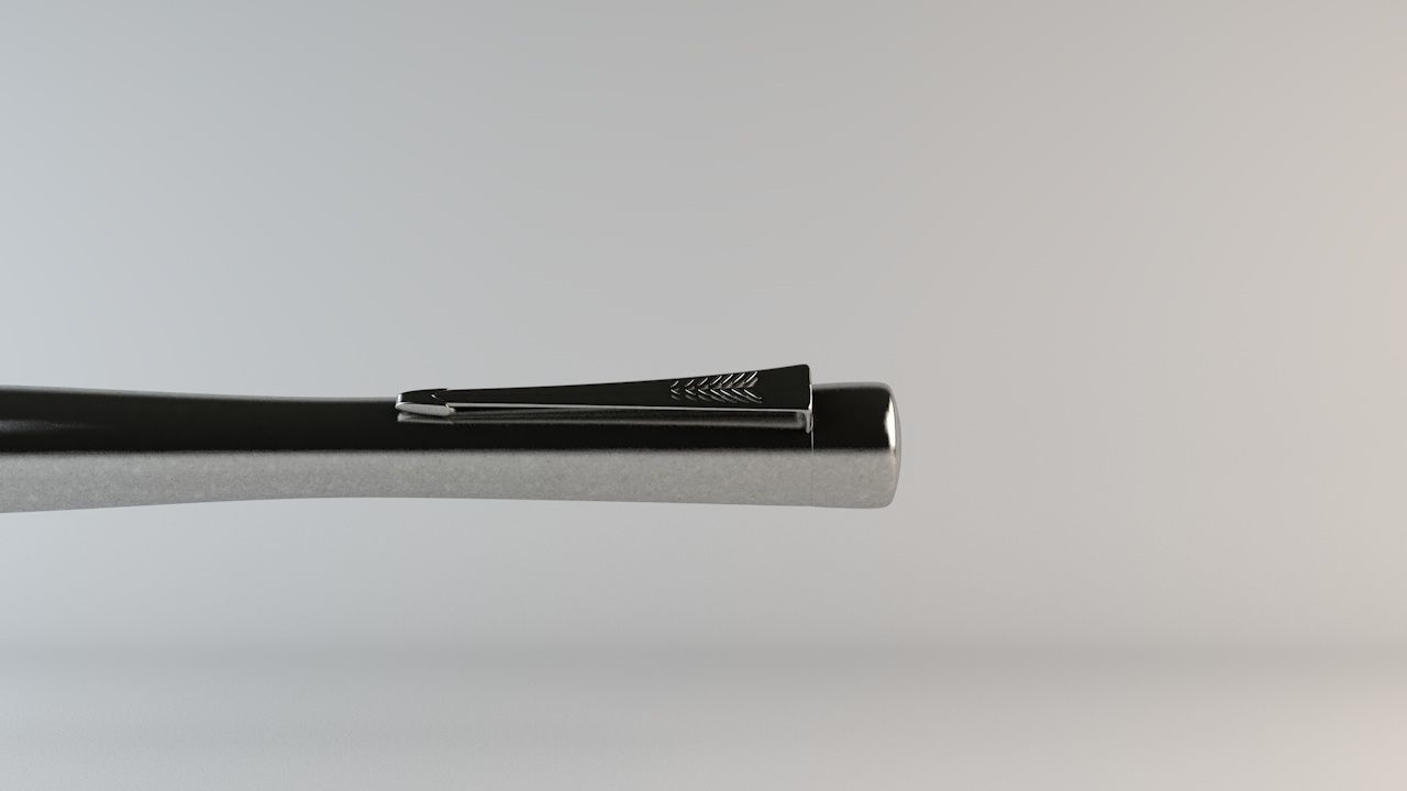 PARKER BALLPOINT PEN 3D model_3