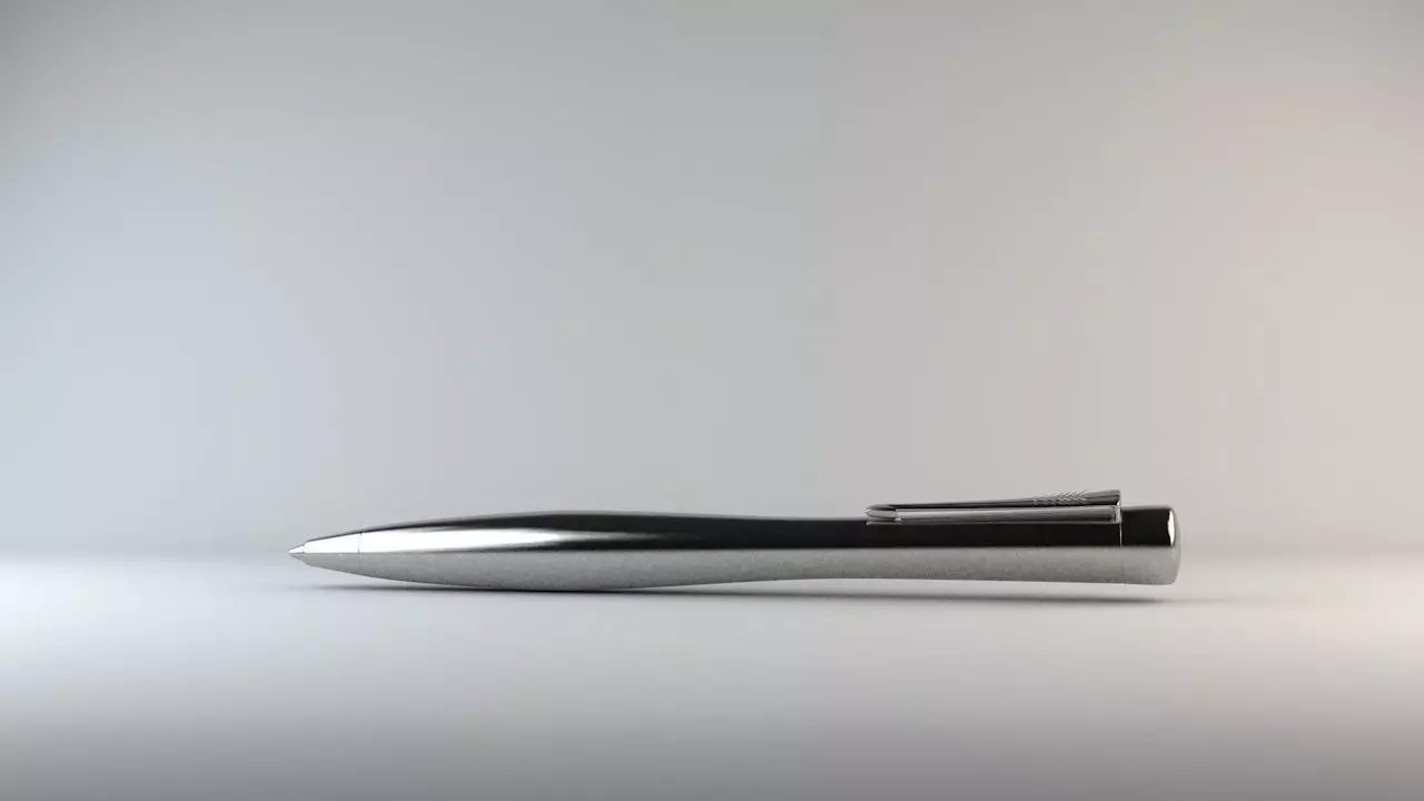 PARKER BALLPOINT PEN 3D model_0