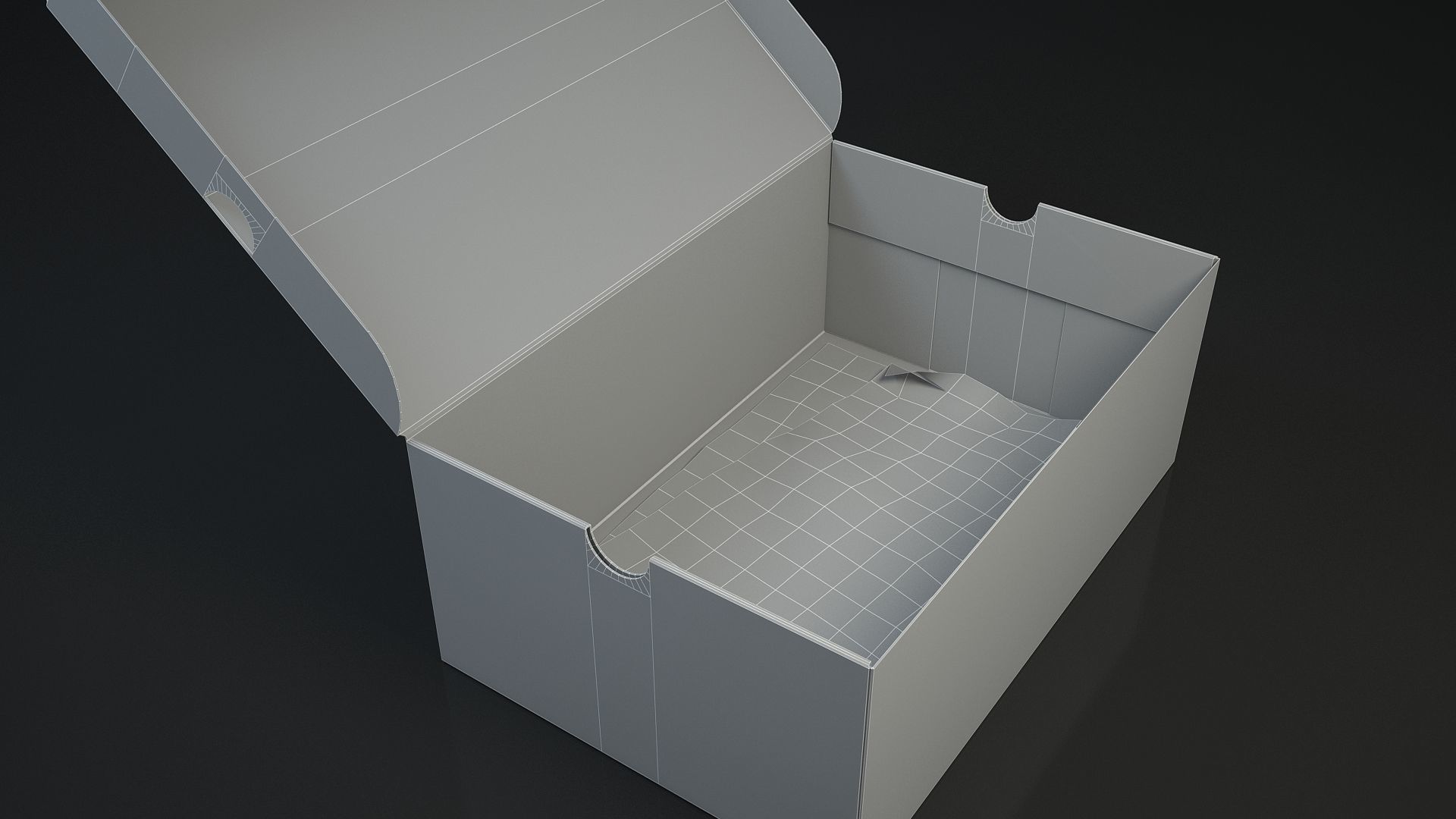 Shoe box Nike 3d 3D model_9
