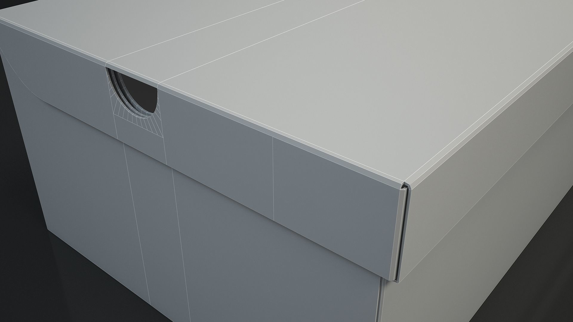 Shoe box Nike 3d 3D model_7