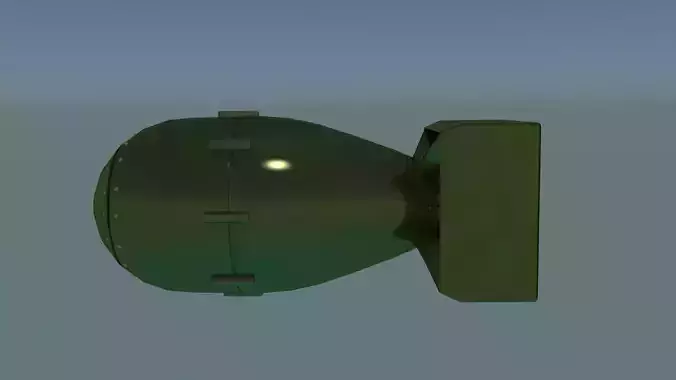 Fat Man Bomb 3D model