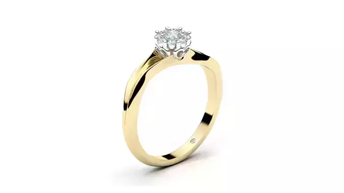 Heart Engagement ring