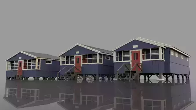 Summer Camp Bunks Sea side cabin