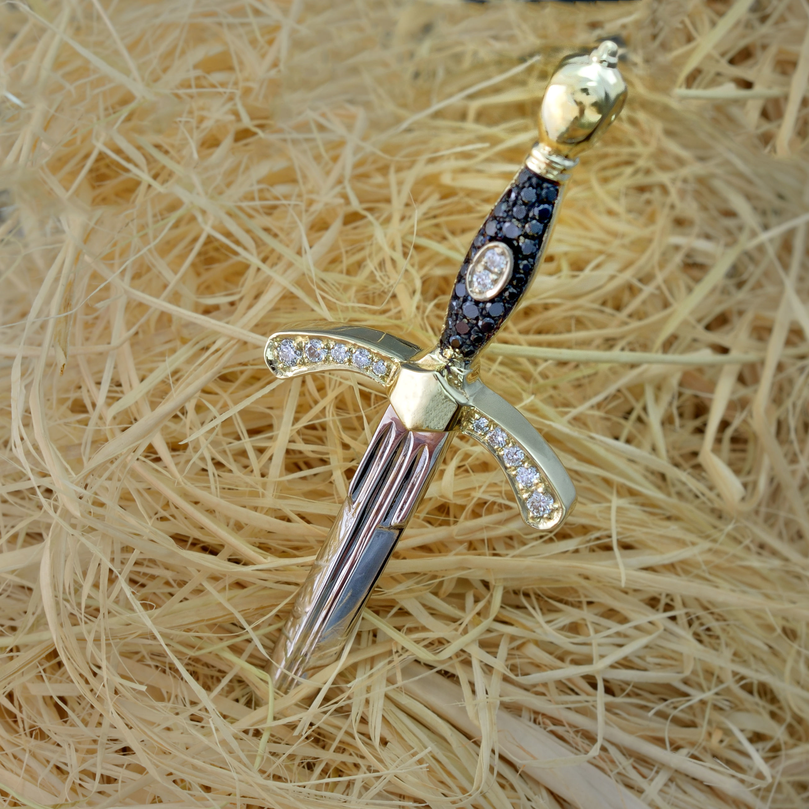 Sword 3d model for print mens pendant necklace 3dm stl file 3D print model_12