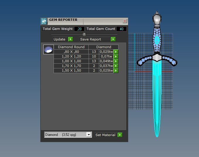 Sword 3d model for print mens pendant necklace 3dm stl file 3D print model_7
