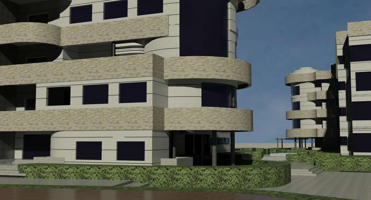 Housing Complex 3D model_4