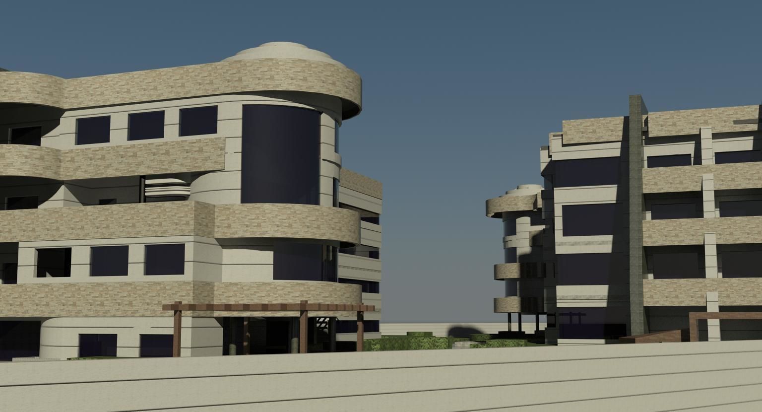 Housing Complex 3D model_6